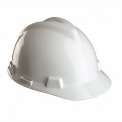 CASCO PLASTICO COLOR BLANCO